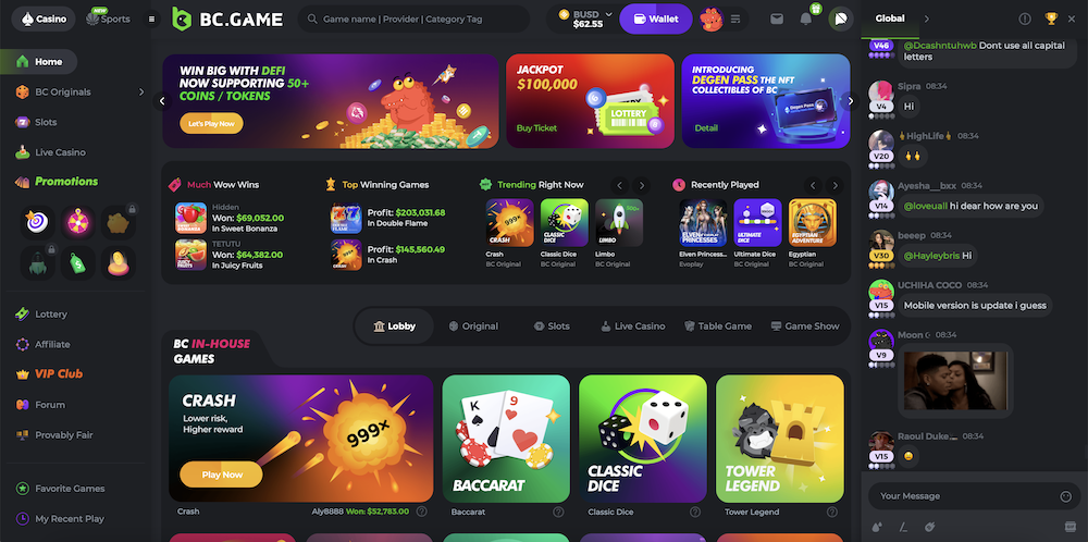 Welcome to the Future of Online Gaming BC.Game Crypto Casino